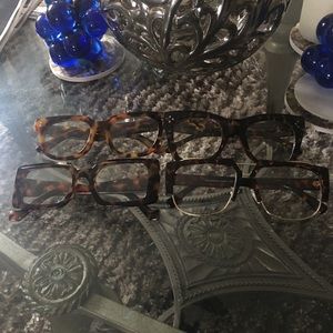 Multiple Fashion Tortoise glasses NWOT!!